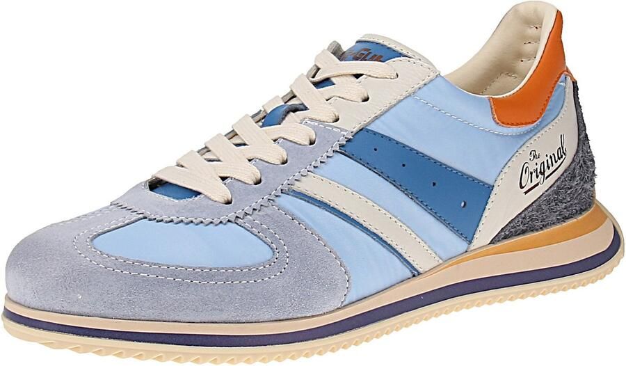 Kamo Gutsu Kamo-Gutsu Giro-005 Herenschoenen Sneaker Azure-Combi