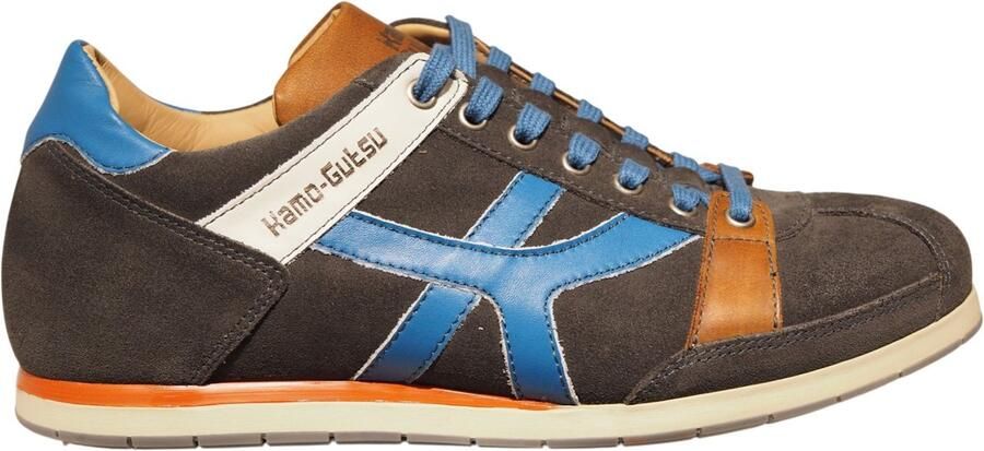 Kamo Gutsu Kamo-Gutsu grijze heren sneakers Tifo