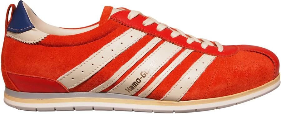 Kamo Gutsu Kamo-Gutsu rode suède heren sneakers