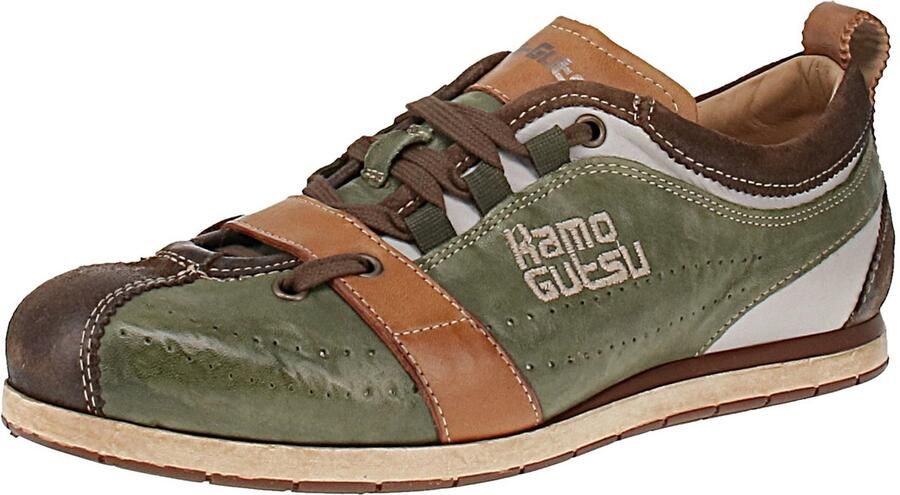 Kamo Gutsu Kamo-Gutsu Tifo-017 Herenschoenen Sneaker Bruin-Menta