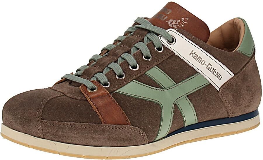 Kamo Gutsu Kamo-Gutsu Tifo-044 Heren sneakers Taupe-Oil-Salvia
