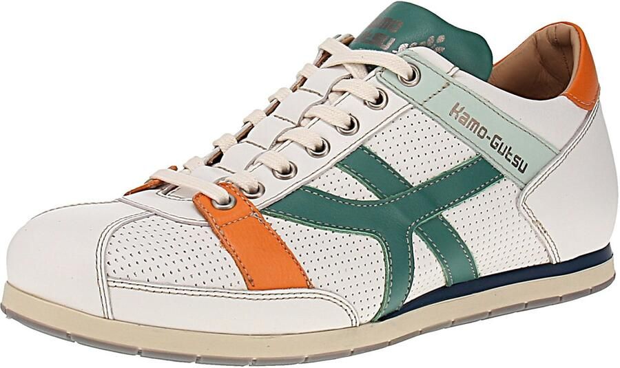 Kamo Gutsu Kamo-Gutsu Tifo-044 Herenschoenen Sneaker Bianco-Foglio