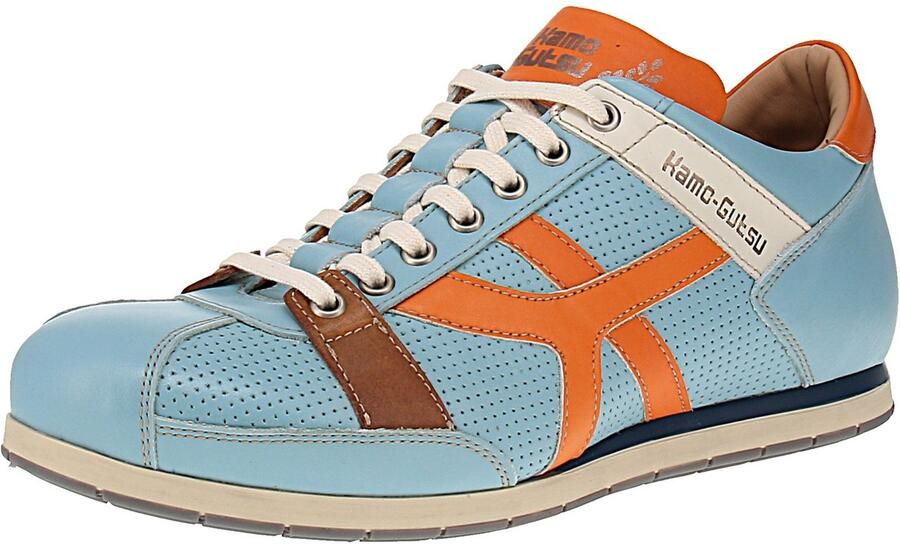 Kamo Gutsu Kamo-Gutsu Tifo-044 Herenschoenen Sneaker Cielo-Arancio