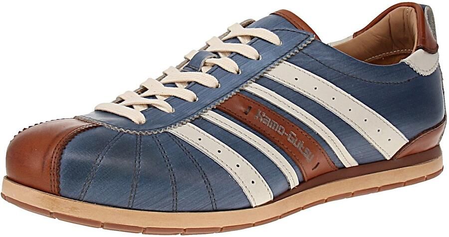 Kamo Gutsu Kamo-Gutsu Tifo-049 Heren sneakers Ginepro-Cognac