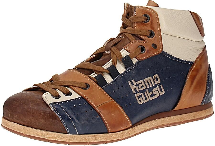Kamo Gutsu Kamo-Gutsu Tifo-105 Heren sneakers Marrone-Royal