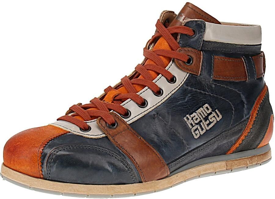 Kamo Gutsu Kamo-Gutsu Tifo-112 Heren sneakers Arancio-Blu
