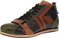 Kamo Gutsu Kamo-Gutsu Tifo-130 Heren sneakers Bosco-Fumo-Orleans - Zwart