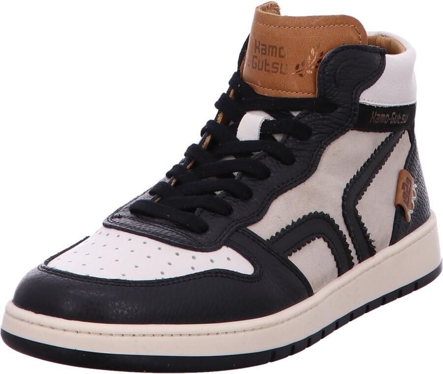 Kamo Gutsu Kamo-Gutsu unisex veterschoenen zwart