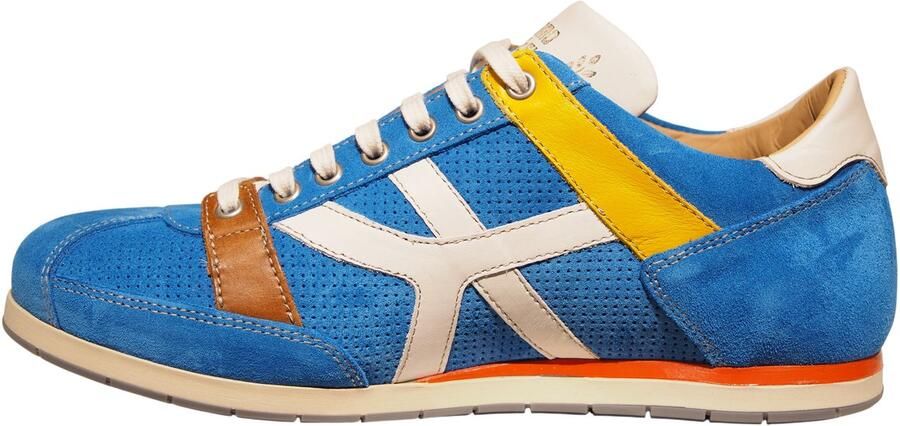 Kamo Gutsu kobalt blauwe heren sneakers Tifo
