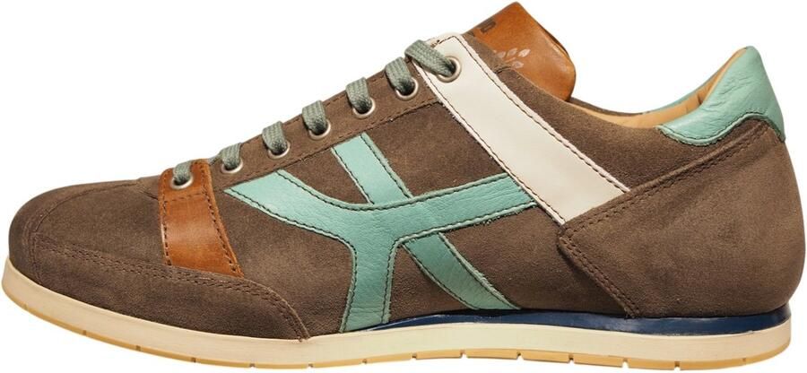 Kamo Gutsu Kamo-Gutsu Tifo-044 Heren sneakers Taupe-Oil-Salvia