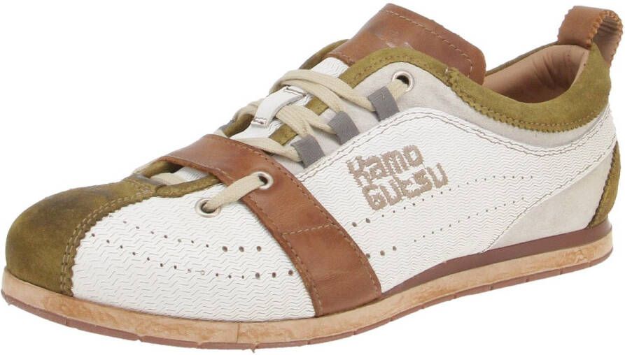 Kamo Gutsu Kamo-Gutsu TIFO-017 Vrijetijdsschoenen voor heren Olivo-Onda-Bianco