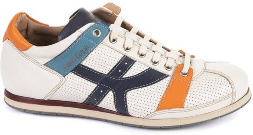 Kamo Gutsu Kamo-Gutsu TIFO-044 Vrijetijdsschoenen voor heren Bianco-Denim