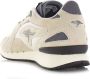 Kangaroos Coil R3 Sand Grey Beige Mesh Lage sneakers Unisex - Thumbnail 1