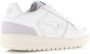 Kangaroos Game Lo White Wit Leer Lage sneakers Unisex - Thumbnail 1
