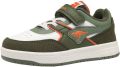 KangaROOS K-CP Bounder EV sneaker kinderschoenen unisex 10269 000 8090 donkergroen - Wit