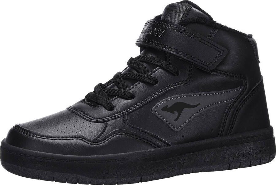KangaROOS K-CP Jumbo EV Mid-Top Kinder Unisex Sneaker Warme voering zwart