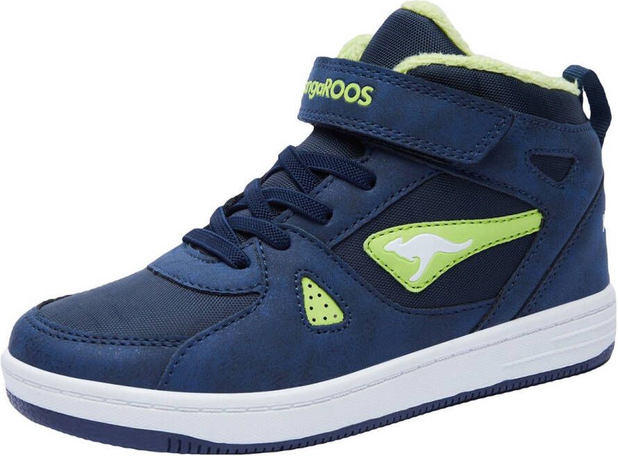KangaROOS K-CP Kalley II EV hoge unisex kindersneaker warme voering marine