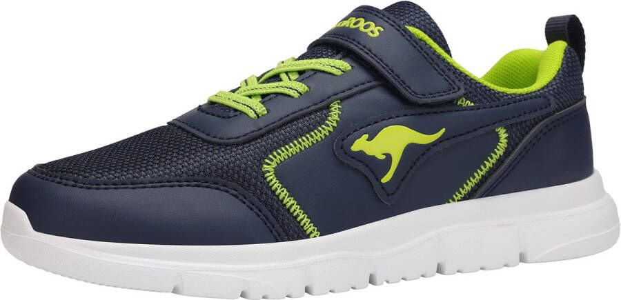 KangaROOS K-ETK ZIG EV Sneaker Kinderschoenen Unisex 10408 000 4054 blauw groen