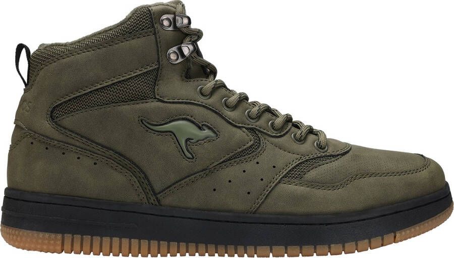 KangaROOS K-Watch Bliz hoge herentrainers warm gevoerd 81173 olijf