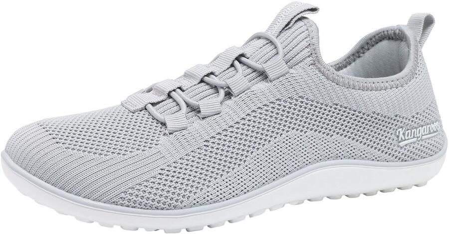 KangaROOS K-BF BOLE Lage Top Unisex Sneaker Schoenen Blote Voeten 30161 Grijs Wit