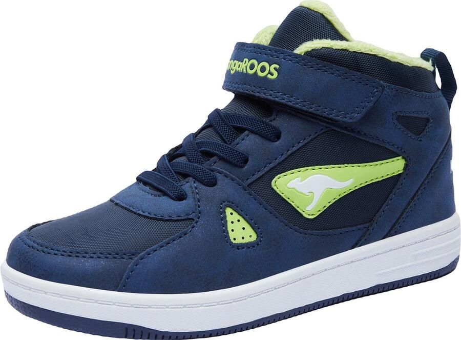KangaROOS K-CP Kalley II EV hoge unisex kindersneaker warme voering marine