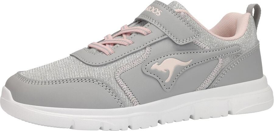 KangaROOS K-ETK ZIG EV Sneaker Kinderschoenen Unisex 10408 000 2063 grijs roze - Foto 1