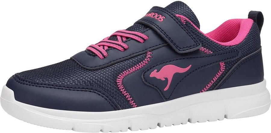 KangaROOS K-ETK ZIG EV Sneaker Kinderschoenen Unisex 10408 000 4204 blauw roze