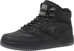 KangaROOS K-Watch Bliz hoge herentrainers warm gevoerd 81173 zwart