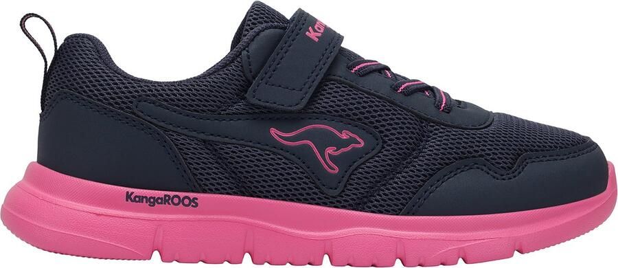 KangaROOS Kind K-ETK Possum EV Sneaker 10337 000 4455 DK Navy Daisy Pink OC