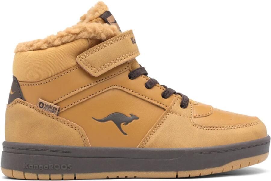 KangaROOS Kinder K-CP Bound Mid EV High-Top Sneakers Curry Mustard
