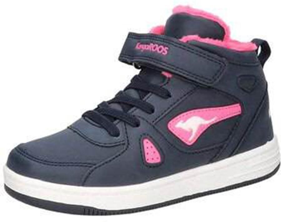 KangaROOS Kinder K-CP Kalley II EV Sneaker 18804-000-4204 Blue Daisy Pink