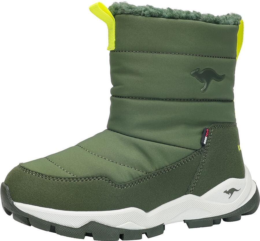 KangaROOS Kinder K-FR Floki RTX Winterlaarzen 10326 000 8108 Olive Limetta