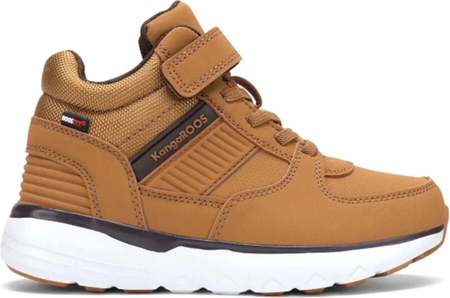 KangaROOS Kinder K-TS Caspo EV RTX High-Top Sneakers Tan DK Brown
