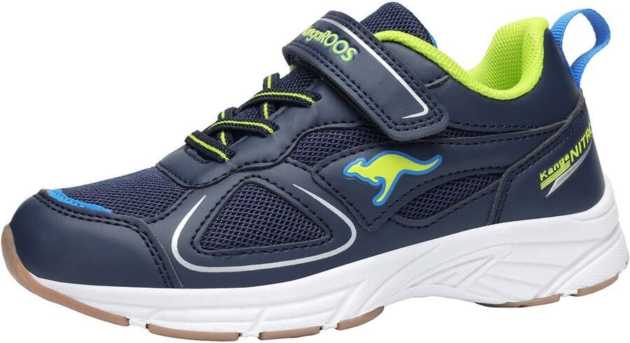 KangaROOS Kinderen K-Ni Roug EV Sneaker 10414 000 4054 Navy Lime