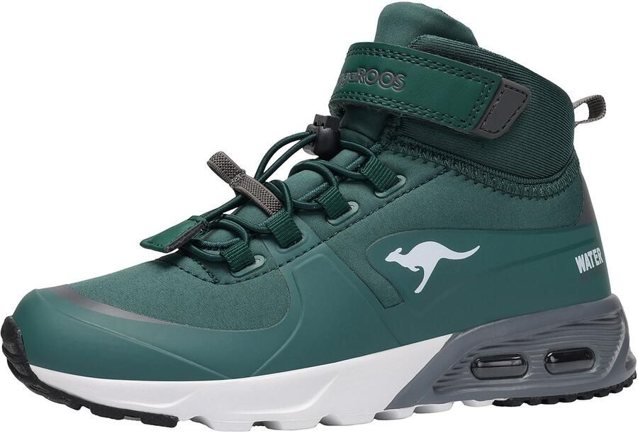 KangaROOS KX-Hydro High-Top Kids Unisex Sneaker Waterdicht 18598 limoen zwart
