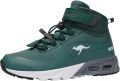 KangaROOS KX-Hydro High-Top Kids Unisex Sneaker Waterdicht 18598 limoen zwart - Groen