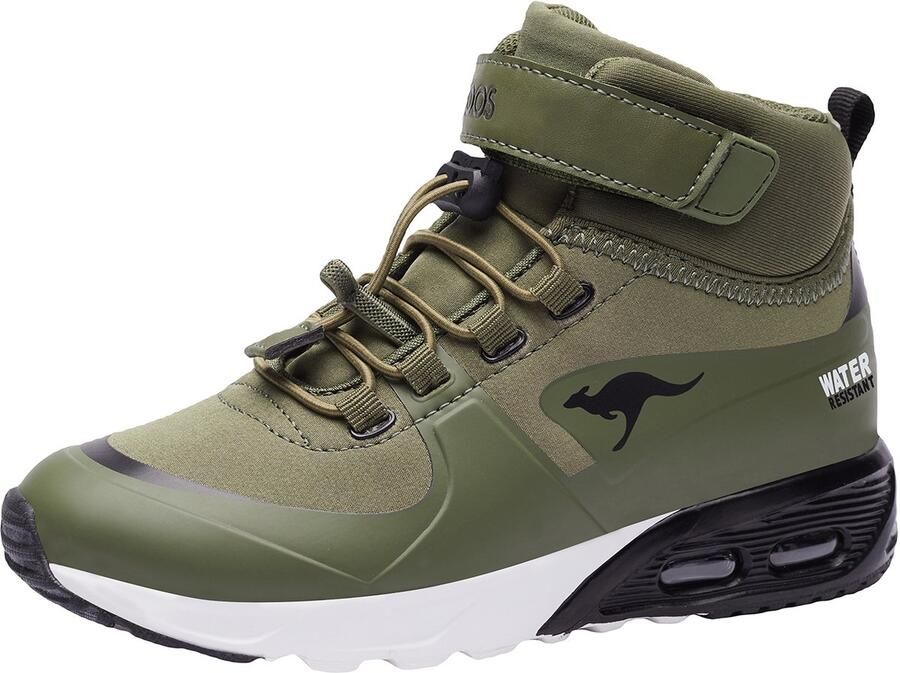 KangaROOS KX-Hydro High-Top Kids Unisex Sneaker Waterdicht 18598 olijf zwart - Foto 2
