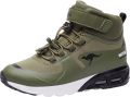 KangaROOS KX-Hydro High-Top Kids Unisex Sneaker Waterdicht 18598 olijf zwart - Groen