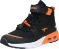 KangaROOS KX-Hydro High-Top Kids Unisex Sneaker Waterdicht 18598 zwart oranje - Zwart