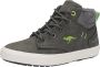 KangaROOS Kavu X high-top kindersneaker unisex grijs gevoerde winterschoenen - Thumbnail 1