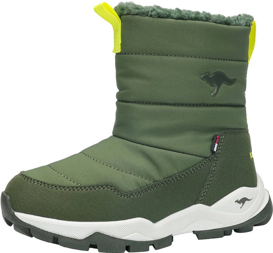 KangaROOS Kinder K-FR Floki RTX Winterlaarzen 10326 000 8108 Olive Limetta