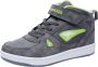 KangaROOS Kinderen K-CP Kalley II EV High-Top Sneaker Warmvoering grijs lime - Thumbnail 1