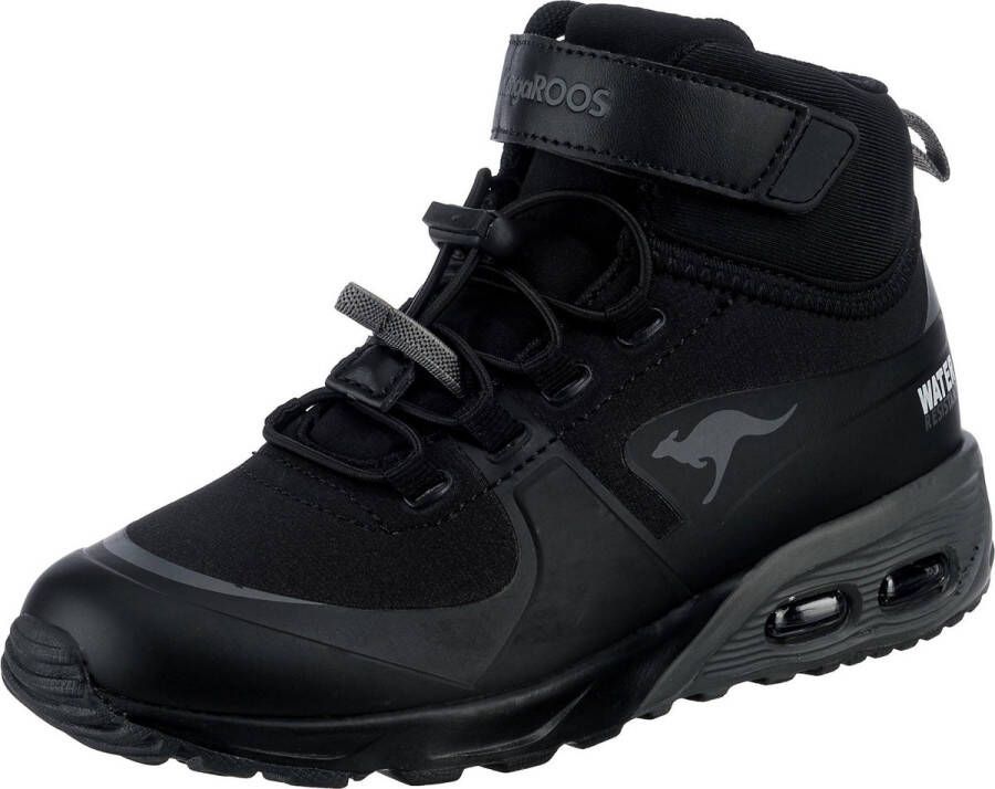 KangaROOS KX-Hydro High-Top Kids Unisex Sneaker Waterdicht 18598 zwart grijs