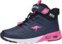 KangaROOS KX-Molbo Mid EV hoge unisex kindersneaker warme voering blauw - Thumbnail 2