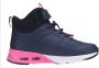 KangaROOS KX-Molbo Mid EV hoge unisex kindersneaker warme voering blauw - Thumbnail 1