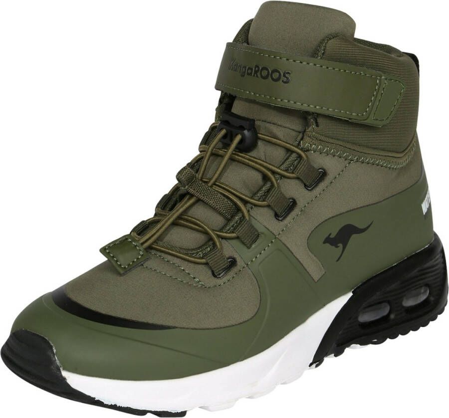KangaROOS KX-Hydro High-Top Kids Unisex Sneaker Waterdicht 18598 olijf zwart - Foto 2