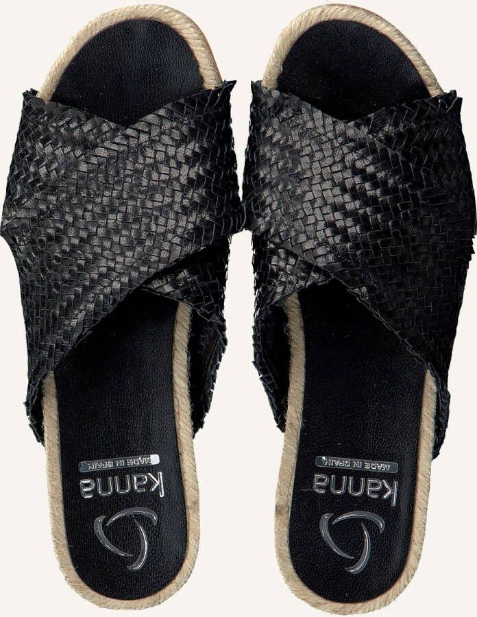 Kanna 20191 Slippers Dames Zwart