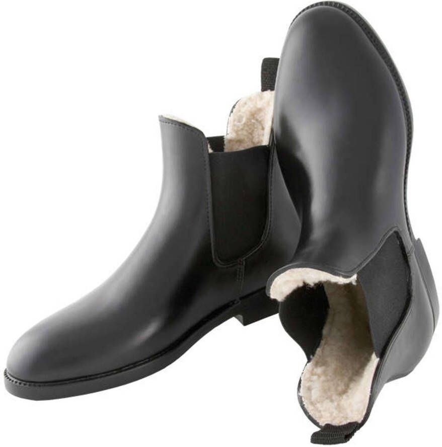 Kantrie Rubberen Enkellaars Zwart Stevige en Comfortabele Werklaarzen