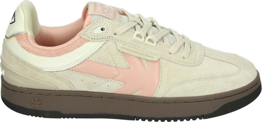 Kaotiko BOSTON~VEGA~LIGHT~BEIGE~~~~~~~ Lage sneakersDames sneakers Wit beige