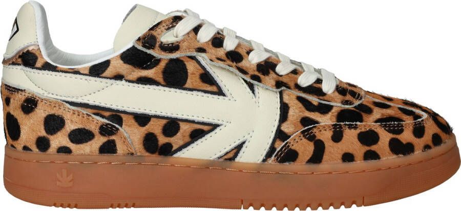Kaotiko Dames Sneakers Boston Leopard Multi